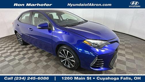 Blue Crush Metallic 2018 Toyota Corolla SE