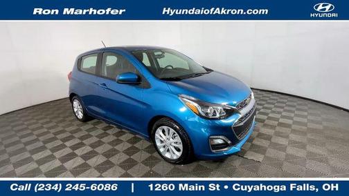 Caribbean Blue Metallic 2019 Chevrolet Spark 1LT
