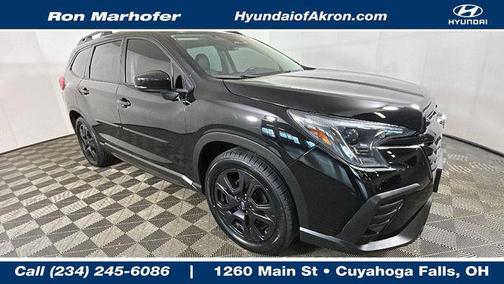 Crystal Black Silica 2024 Subaru Ascent Onyx Edition Limited 7-Passenger