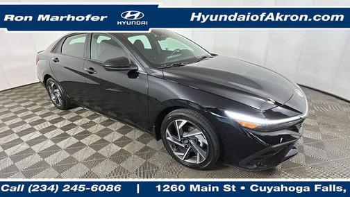Abyss Black 2025 Hyundai ELANTRA HEV SEL Sport