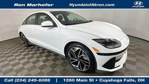 Serenity White 2024 Hyundai IONIQ 6 SEL