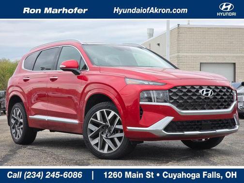 Calypso Red 2023 Hyundai SANTA FE Calligraphy