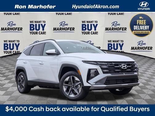 Creamy White Pearl 2026 Hyundai TUCSON Plug-In Hybrid SEL