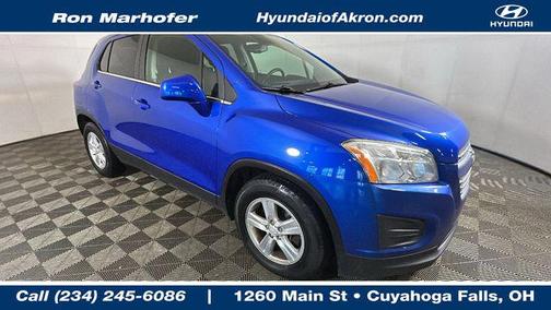 Brilliant Blue Metallic 2016 Chevrolet Trax LT