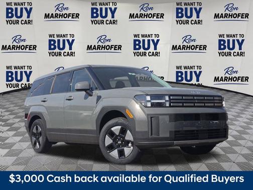 Hampton Gray 2026 Hyundai SANTA FE HEV SE AWD