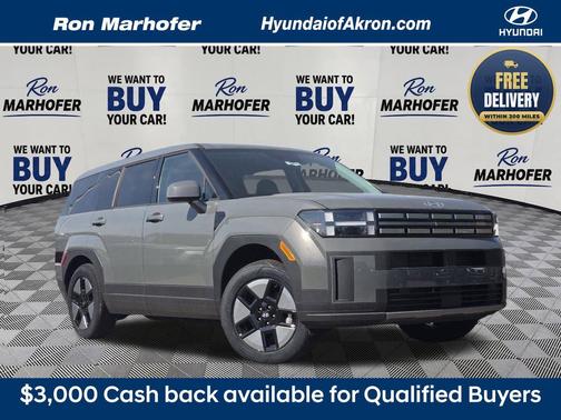 Hampton Gray 2026 Hyundai SANTA FE HEV SE AWD