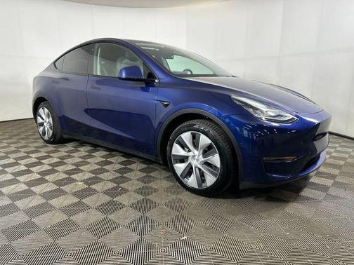 Deep Blue Metallic 2021 Tesla Model Y Long Range Dual Motor All-Wheel Drive