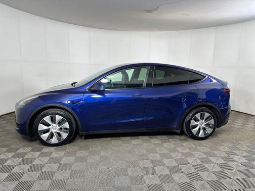 Deep Blue Metallic 2021 Tesla Model Y Long Range Dual Motor All-Wheel Drive