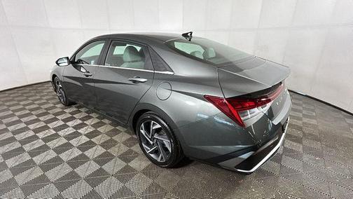 Amazon Gray 2025 Hyundai ELANTRA HEV Limited
