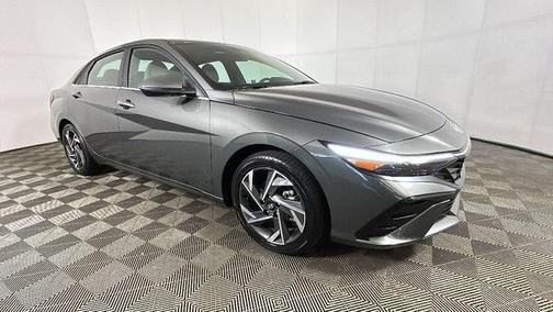 Amazon Gray 2025 Hyundai ELANTRA HEV Limited