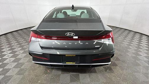 Amazon Gray 2025 Hyundai ELANTRA HEV Limited
