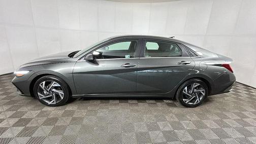 Amazon Gray 2025 Hyundai ELANTRA HEV Limited