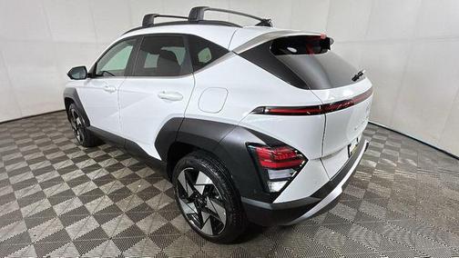 Atlas White 2025 Hyundai KONA Limited