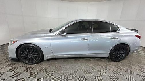 Liquid Platinum 2018 INFINITI Q50 3.0t LUXE