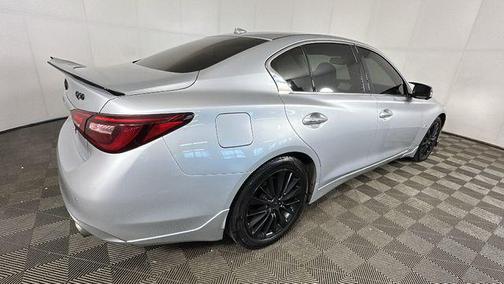 Liquid Platinum 2018 INFINITI Q50 3.0t LUXE