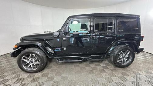 Black Clearcoat 2024 Jeep Wrangler 4xe Sport S
