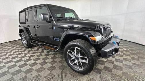 Black Clearcoat 2024 Jeep Wrangler 4xe Sport S