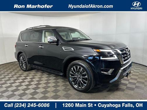 Super Black 2023 Nissan Armada Platinum 4WD