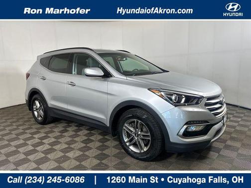 Sparkling Silver 2017 Hyundai Santa Fe Sport 2.4L