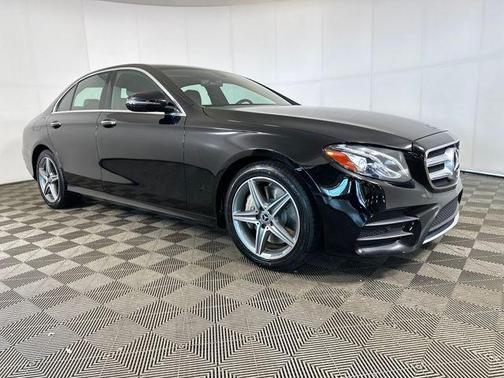 Black 2019 Mercedes-Benz E-Class 4MATIC