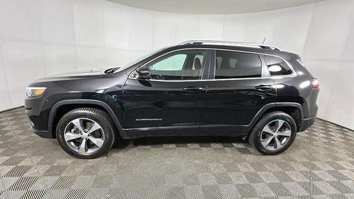 Diamond Black Crystal Pearlcoat 2020 Jeep Cherokee Limited