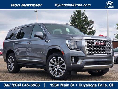 Satin Steel Metallic 2021 GMC Yukon Denali