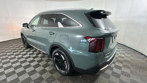 Cityscape Green 2025 Kia Sorento Hybrid EX