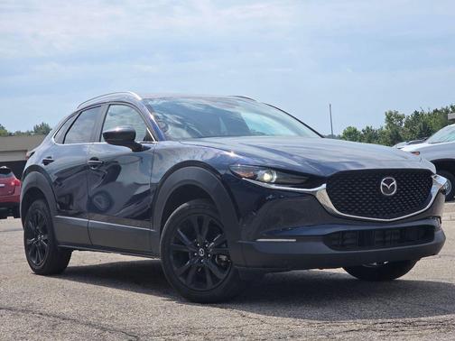 Deep Crystal Blue Mica 2025 Mazda CX-30 2.5 S Select Sport