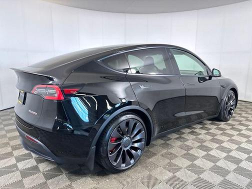 Solid Black 2021 Tesla Model Y Performance Dual Motor All-Wheel Drive