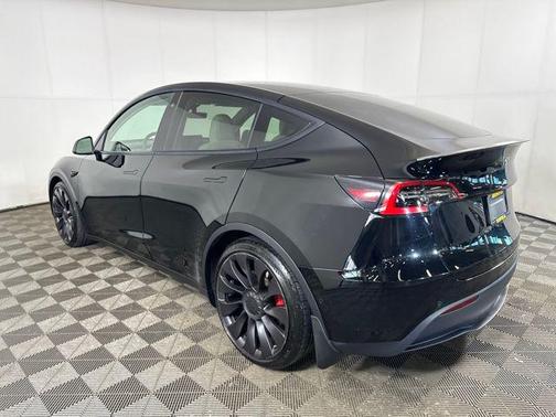 Solid Black 2021 Tesla Model Y Performance Dual Motor All-Wheel Drive