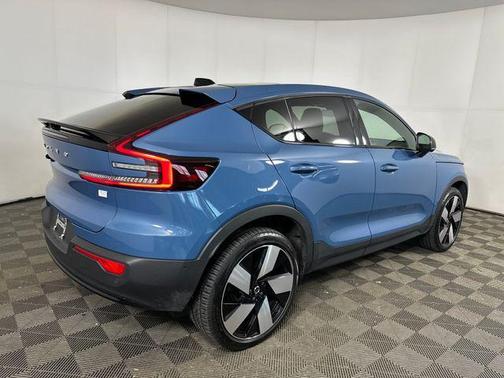 Fjord Blue Metallic 2023 Volvo C40 Recharge Pure Electric Twin Ultimate