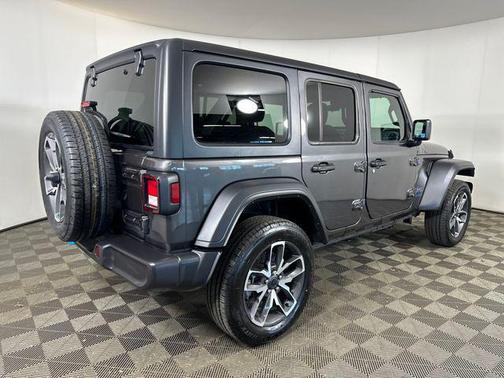Granite Crystal Metallic Clearcoat 2024 Jeep Wrangler 4xe Sport S