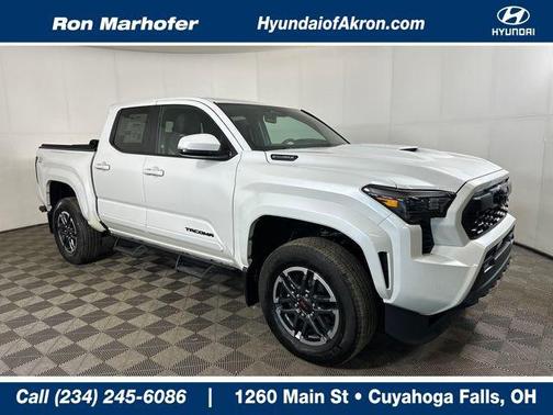 Wind Chill Pearl 2025 Toyota Tacoma Hybrid TRD Sport