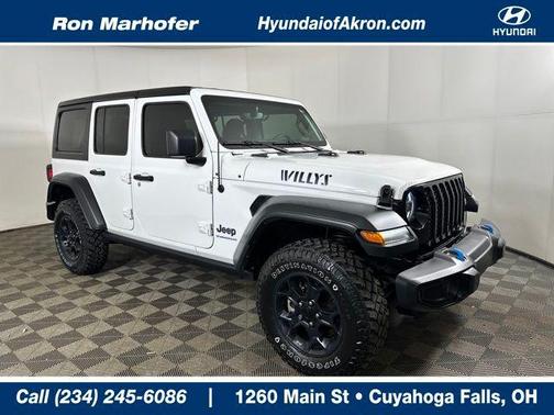 Bright White Clearcoat 2023 Jeep Wrangler 4xe Base