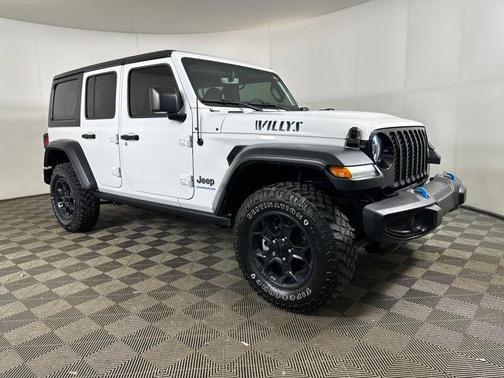Bright White Clearcoat 2023 Jeep Wrangler 4xe Base