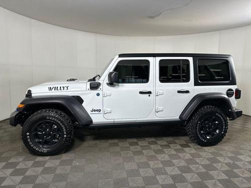 Bright White Clearcoat 2023 Jeep Wrangler 4xe Base