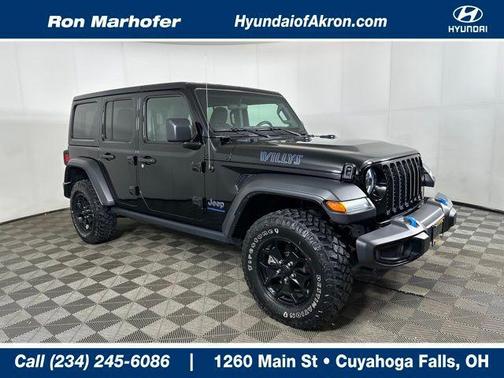 Black Clearcoat 2023 Jeep Wrangler 4xe Base