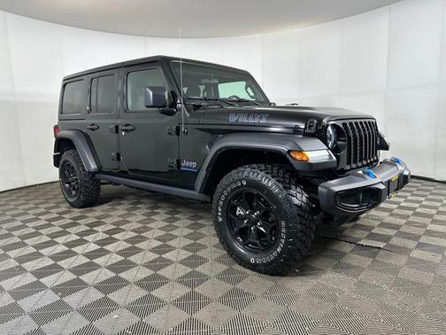 Black Clearcoat 2023 Jeep Wrangler 4xe Base