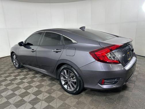 Modern Steel Metallic 2021 Honda Civic EX-L