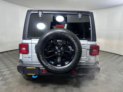 Silver Zynith Clearcoat 2023 Jeep Wrangler 4xe Sahara