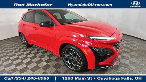 Racing Red 2022 Hyundai Kona N Base