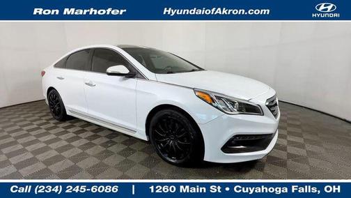 Quartz White Pearl 2017 Hyundai SONATA Sport