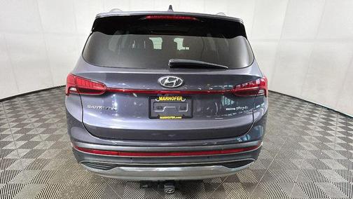 Lagoon Blue 2022 Hyundai Santa Fe Plug-In Hybrid Limited