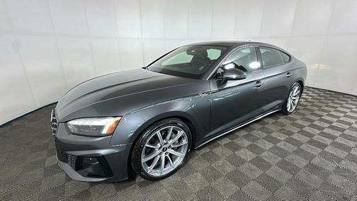 Chronos Gray Metallic 2025 Audi A5 Sportback 45 S Line Premium