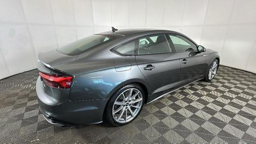 Chronos Gray Metallic 2025 Audi A5 Sportback 45 S Line Premium