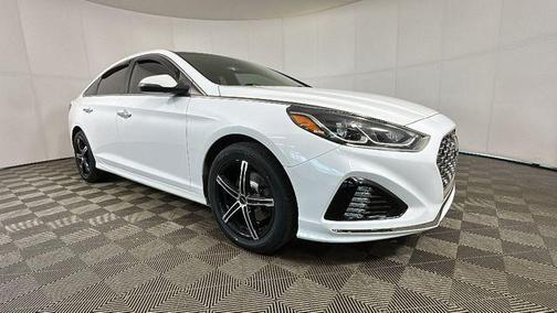 Quartz White Pearl 2019 Hyundai SONATA SEL