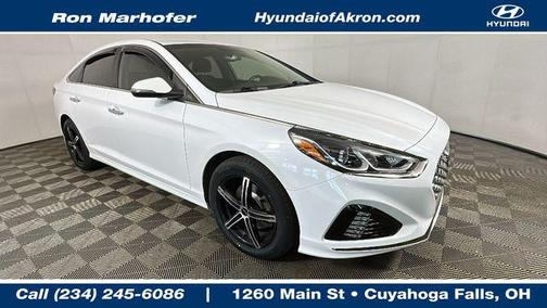 Quartz White Pearl 2019 Hyundai SONATA SEL