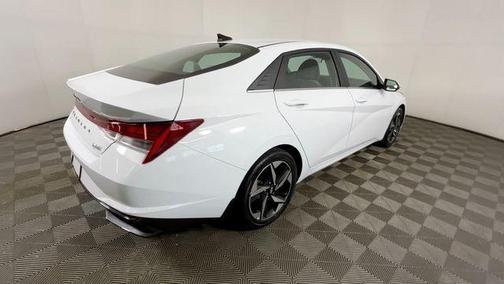 Ceramic White 2023 Hyundai ELANTRA HEV Limited