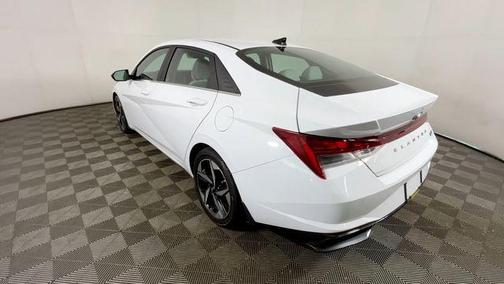 Ceramic White 2023 Hyundai ELANTRA HEV Limited