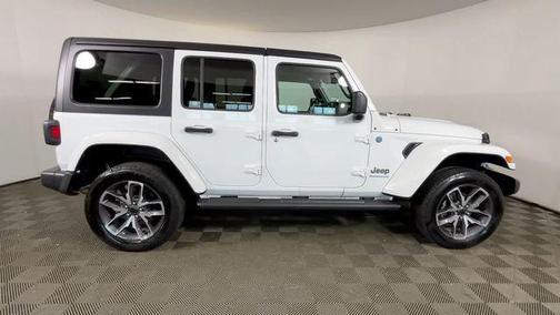 Bright White Clearcoat 2024 Jeep Wrangler 4xe Sport S